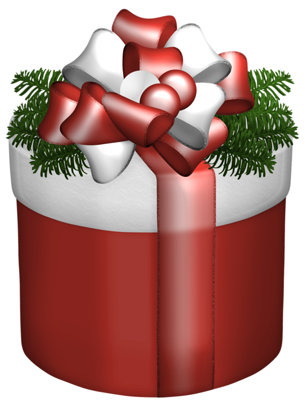 Transparent Santa Claus Gift Christmas Flowerpot Christmas Ornament for Christmas