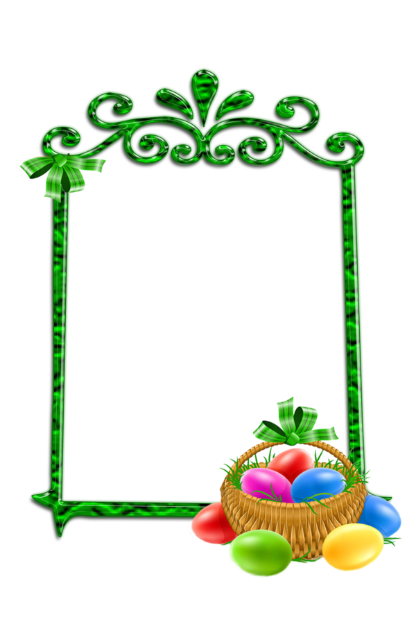 Transparent Easter Picture Frames Holiday Plant Grass for Easter