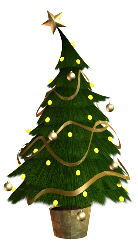 Transparent Christmas Tree Christmas Tree Fir Evergreen for Christmas