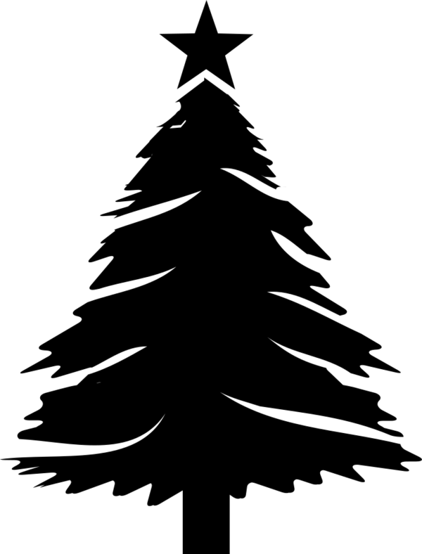 Transparent Christmas Christmas Tree Christmas Ornament Fir Pine Family for Christmas