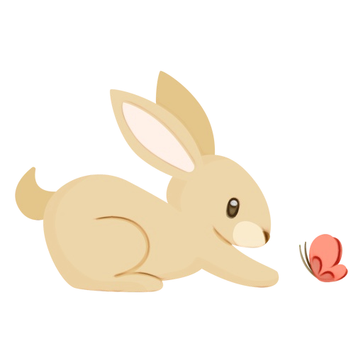 Transparent Drawing Rabbit Cartoon Rabbits And Hares for Easter