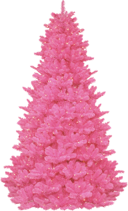 Transparent Christmas Tree Christmas Party Pink for Christmas