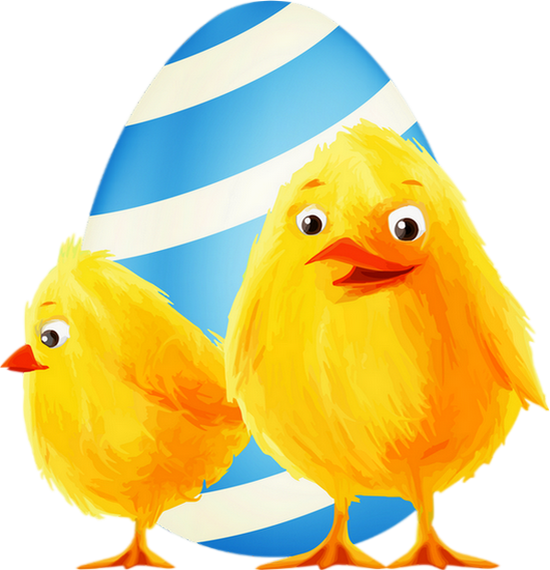 Transparent Kifaranga Chicken Easter Yellow Bird for Easter