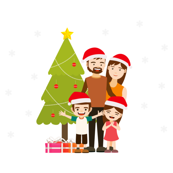 Transparent Christmas Family Gift Christmas Decoration Party Hat for Christmas