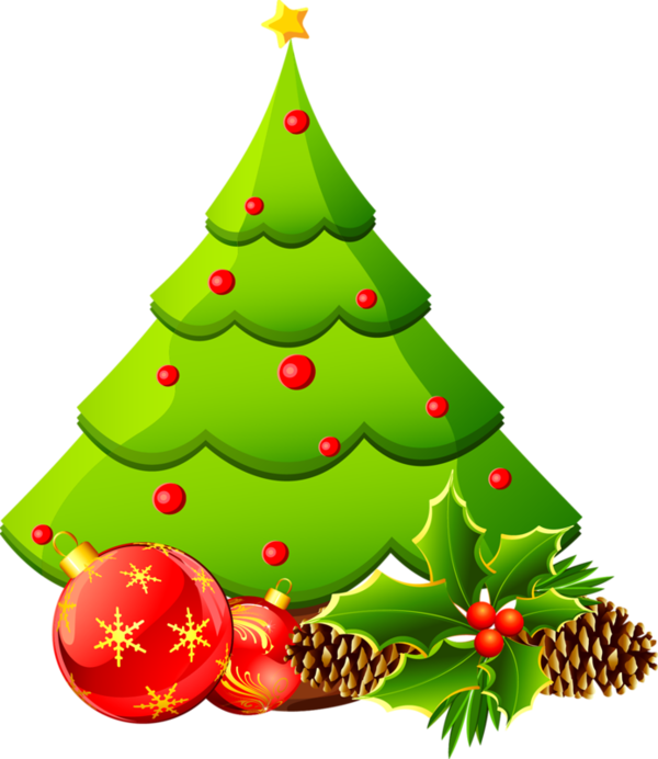 Transparent Christmas Tree Child Christmas Decoration Fir Pine Family for Christmas