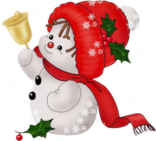 Transparent Christmas Child Snowman Flower Christmas Ornament for Christmas