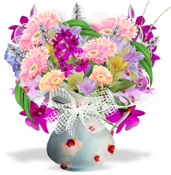 Transparent Birthday Flower Flower Bouquet for Easter