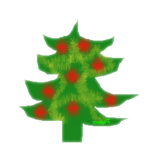 Transparent Christmas Tree Christmas Ornament Fir for Christmas
