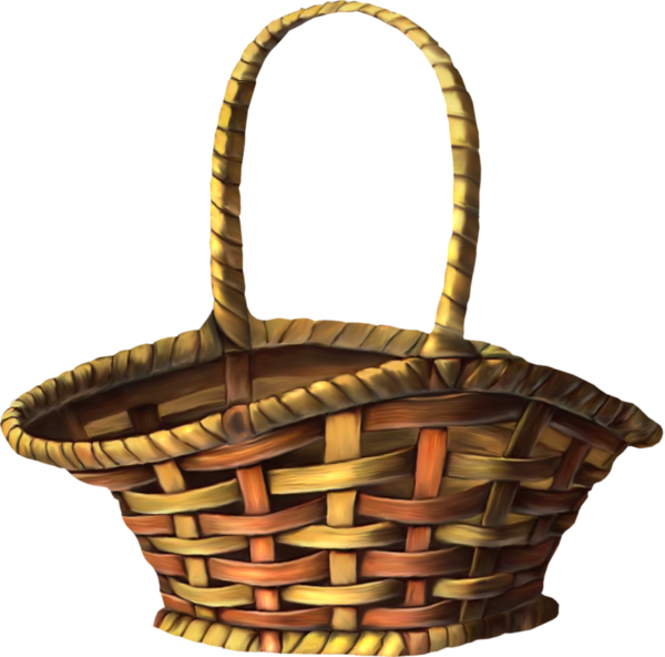 Transparent Basket Picnic Baskets Willow Basket Storage Basket for Easter