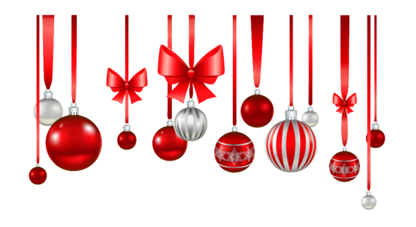 Transparent Santa Claus Christmas Ornament Candy Cane Red for Christmas