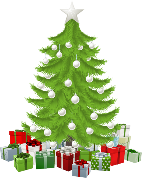 Transparent Christmas Tree Christmas Gift Fir Pine Family for Christmas