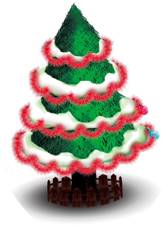 Transparent Christmas Tree Christmas Christmas Ornament Christmas Decoration Cake Decorating for Christmas