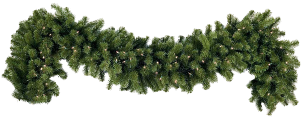 Transparent Garland Christmas Christmas Decoration Fir Pine Family for Christmas