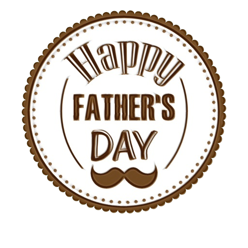 Transparent Fathers Day Father Blog Text Logo for Fathers Day
