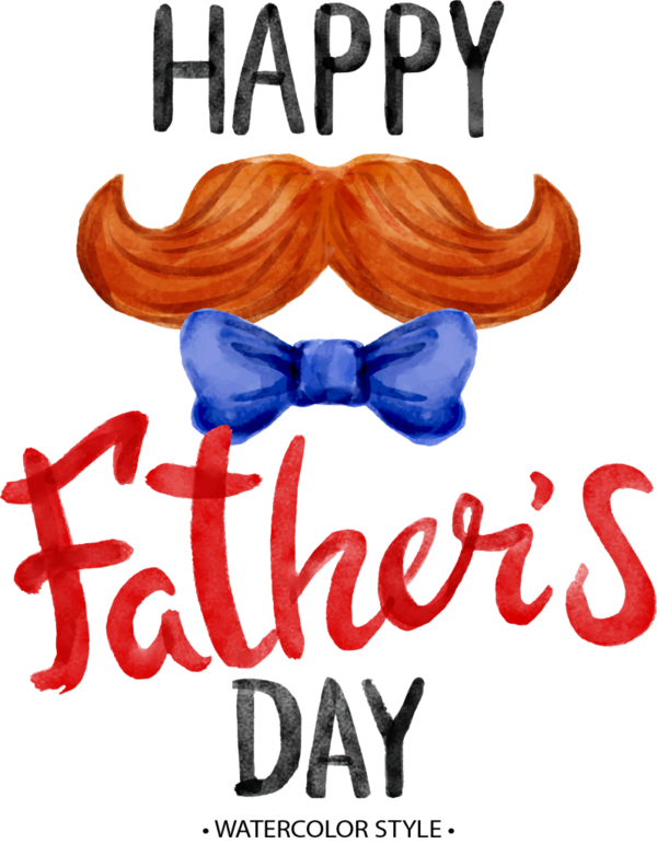 Transparent Fathers Day Father Mothers Day Text Logo for Fathers Day