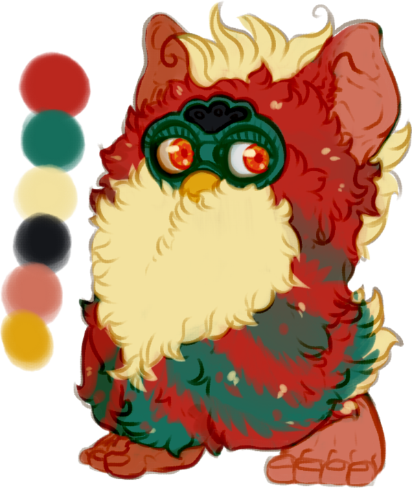 Transparent Owl Furby Christmas Ornament Bird for Christmas