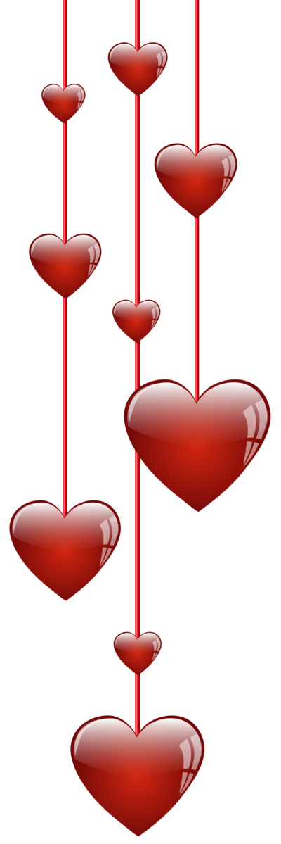 Transparent Heart Valentine S Day Postscript Red for Valentines Day