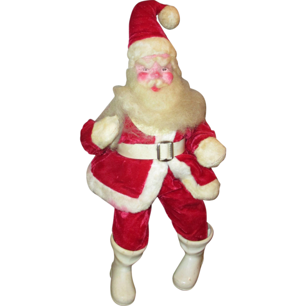 Transparent Santa Claus Christmas Ornament Christmas Decoration Stuffed Toy for Christmas