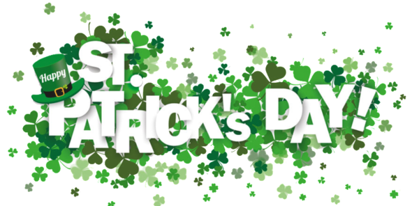 Transparent Saint Patrick S Day 17 March Shamrock Grass Text for St Patricks Day