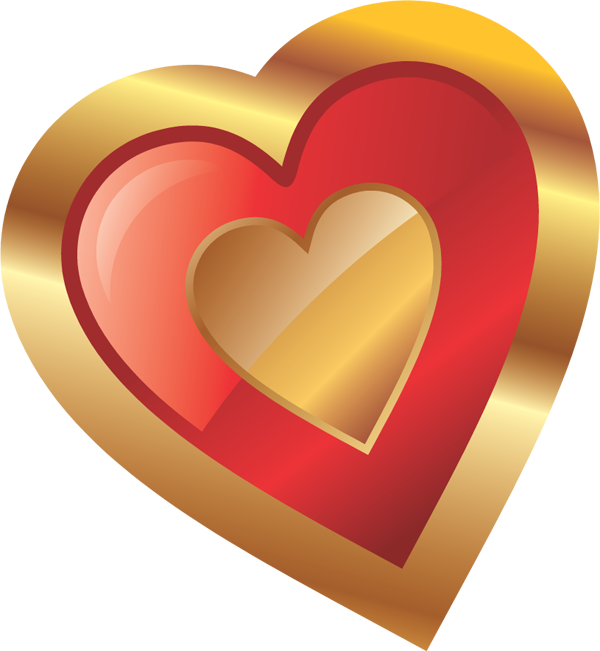 Transparent Valentines Day Love Friendship Heart for Valentines Day