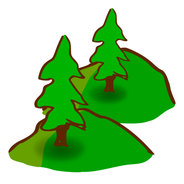 Transparent Christmas Tree Green for Christmas
