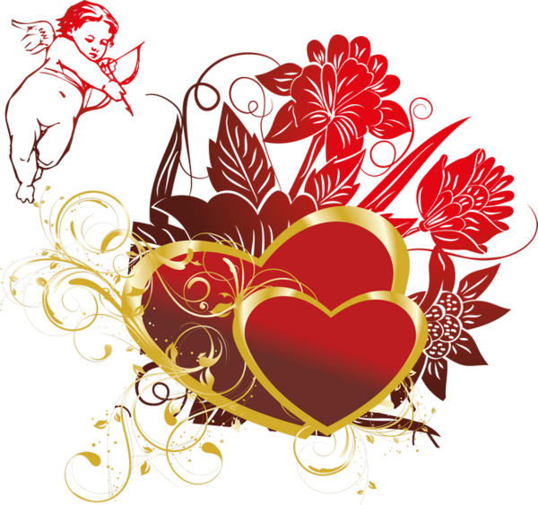 Transparent Love Sticker Friendship Heart for Valentines Day