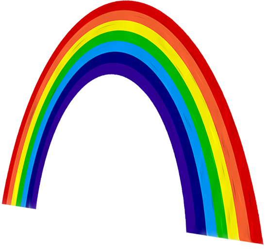 Transparent Rainbow Leprechaun Gold Line for St Patricks Day