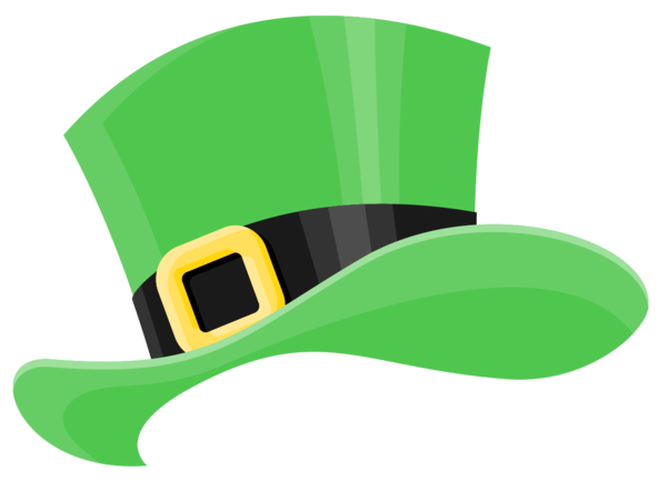 Transparent Saint Patrick S Day Hat Shamrock Angle Cap for St Patricks Day