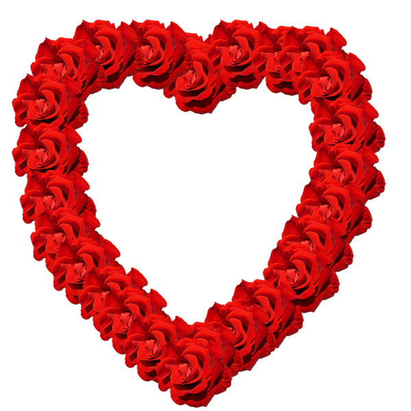 Transparent Valentine S Day Heart Rose Flower for Valentines Day