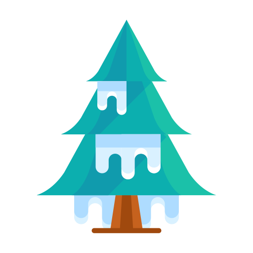 Transparent Tree Snow Christmas Christmas Ornament Triangle for Christmas