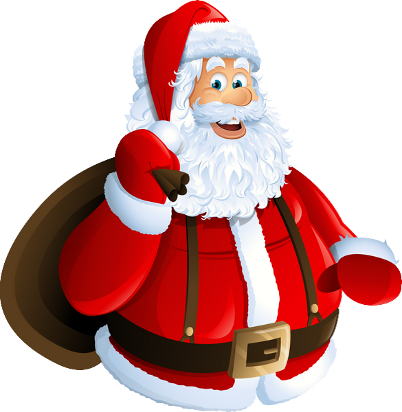 Transparent Santa Claus North Pole Christmas Christmas Ornament for Christmas