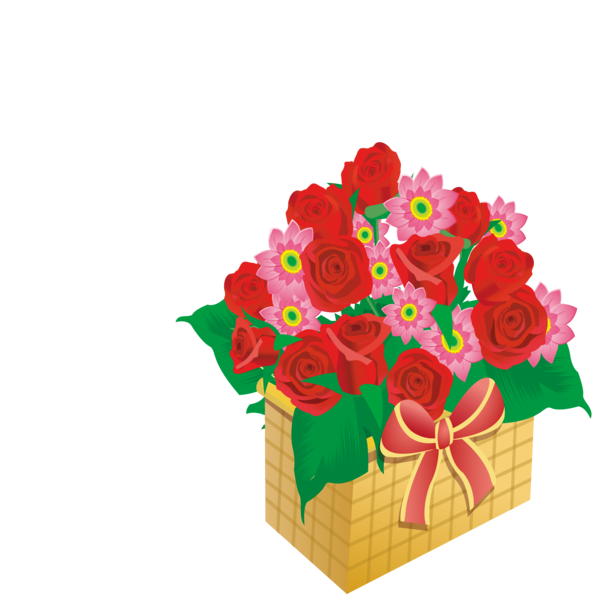 Transparent Flower Rose Gift Plant for Valentines Day