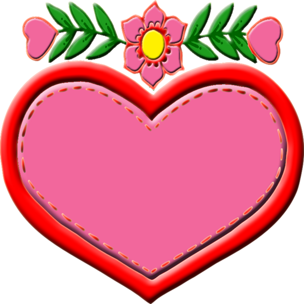 Transparent Heart Artist Valentines Day Flower for Valentines Day