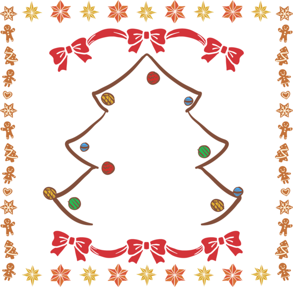 Transparent Christmas Christmas Card Christmas Tree Visual Arts Christmas Decoration for Christmas