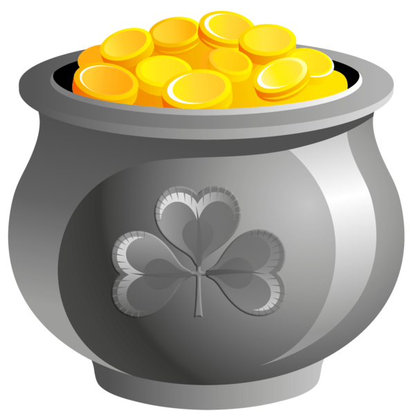 Transparent Gold Saint Patrick S Day Gold Coin Table Yellow for St Patricks Day