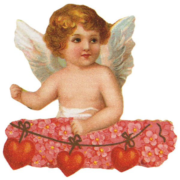 Transparent Cherub Angel Love Infant for Valentines Day