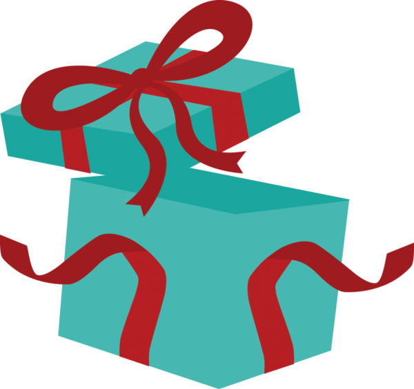 Transparent Gift Christmas Christmas Gift Logo Line for Christmas