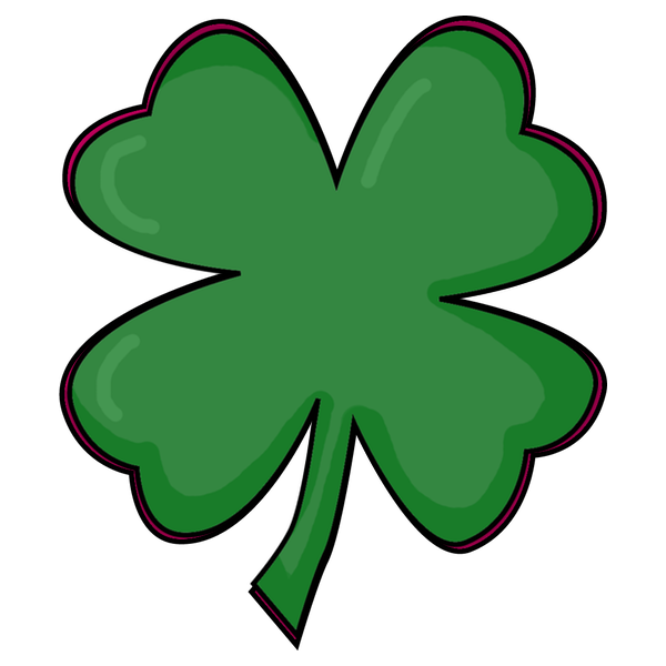 Transparent Fourleaf Clover No Leaf Clover Clover Green Leaf for St Patricks Day