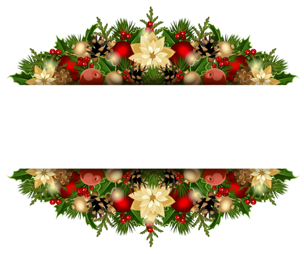 Transparent Christmas Christmas Decoration Garland Evergreen Pine Family for Christmas
