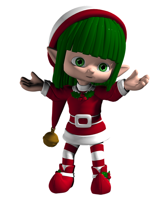 Transparent Christmas Day Christmas Elf Cartoon Christmas Mascot for Christmas