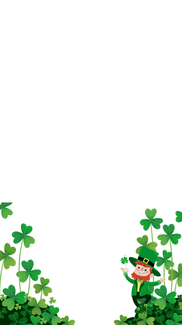 Transparent Saint Patricks Day Event Shed Clothing Green Leaf for St Patricks Day