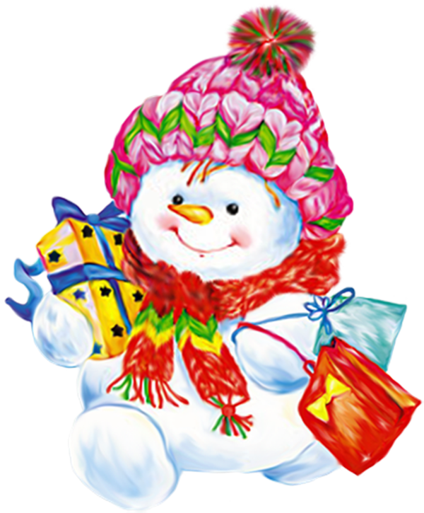 Transparent Snowman Christmas Snow Christmas Ornament for Christmas