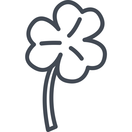 Transparent Smiley Symbol Sign Flower Text for St Patricks Day