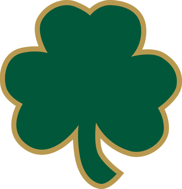 Transparent Shamrock Fourleaf Clover Saint Patricks Day Green for St Patricks Day