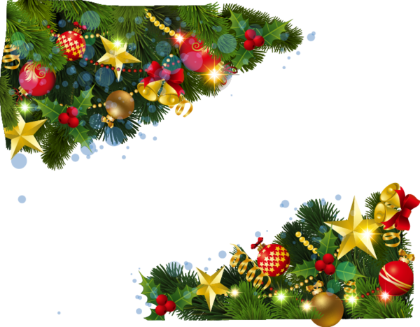 Transparent Christmas Christmas Card Christmas Decoration Evergreen Fir for Christmas