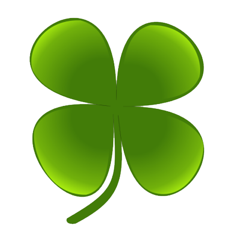 Transparent Luck Fourleaf Clover Youtube Leaf Symbol for St Patricks Day