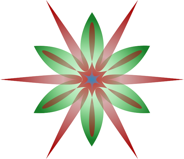 Transparent Christmas Day Vintage Christmas Holiday Leaf Symmetry for Christmas