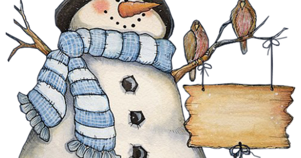 Transparent Christmas Christmas Card Snowman Cartoon for Christmas