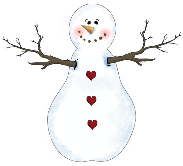 Transparent Facebook Snowman Christmas Decoration Christmas Ornament for Christmas