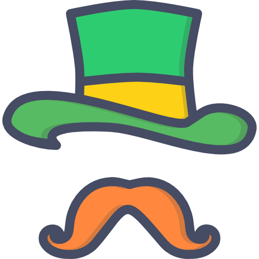 Transparent Leprechaun National Leprechaun Museum Hat Headgear Line for St Patricks Day